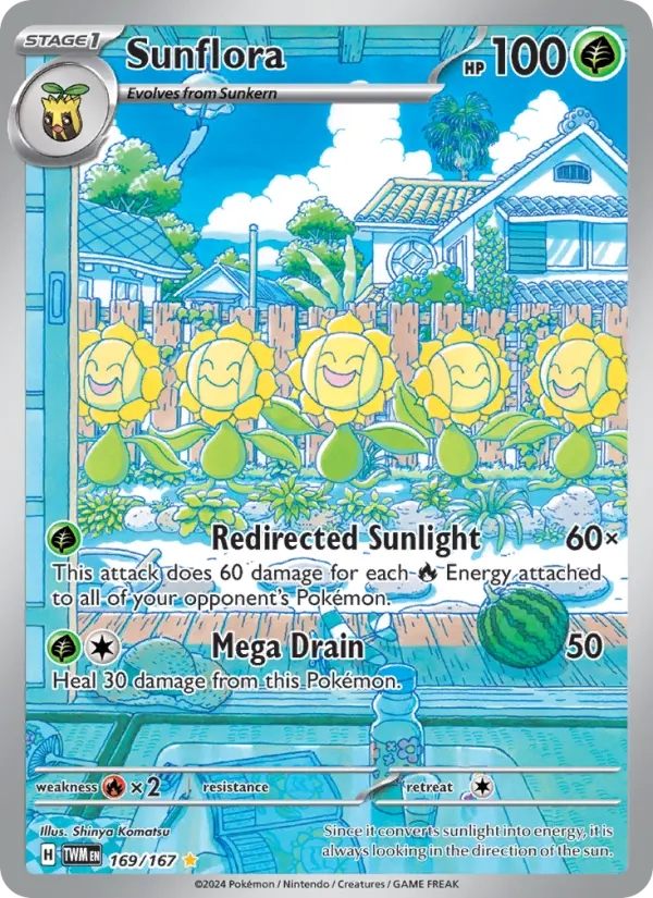 Sunflora, Twilight Masquerade #169