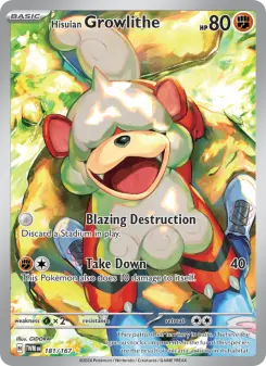Hisuian Growlithe, Twilight Masquerade #181/167