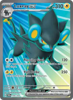 Luxray ex, Twilight Masquerade #195/167