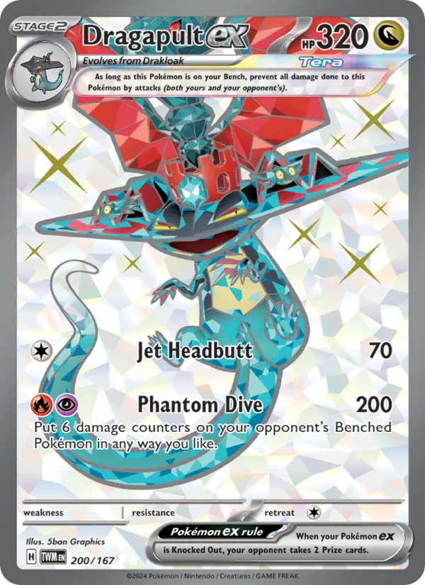 Dragapult ex, Twilight Masquerade #200