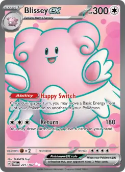 Blissey ex, Twilight Masquerade #201/167