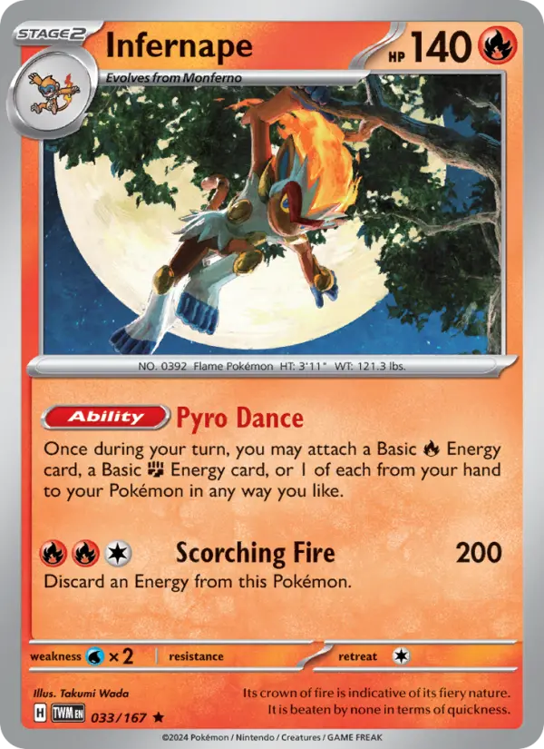 Infernape, Twilight Masquerade #33