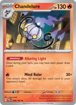 Chandelure, Twilight Masquerade #38/167