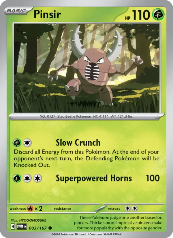 Pinsir, Twilight Masquerade #3