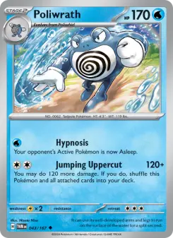 Poliwrath, Twilight Masquerade #43/167