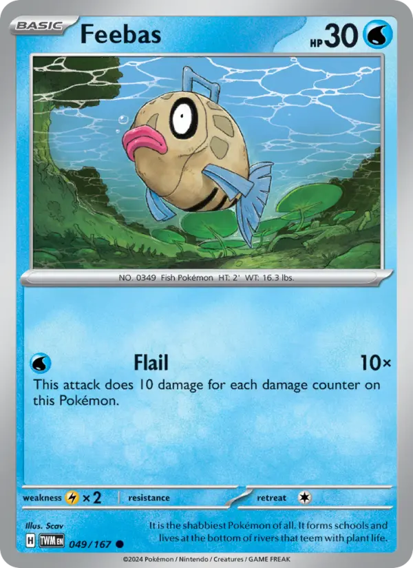 Feebas, Twilight Masquerade #49