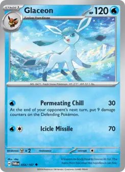 Glaceon, Twilight Masquerade #54/167