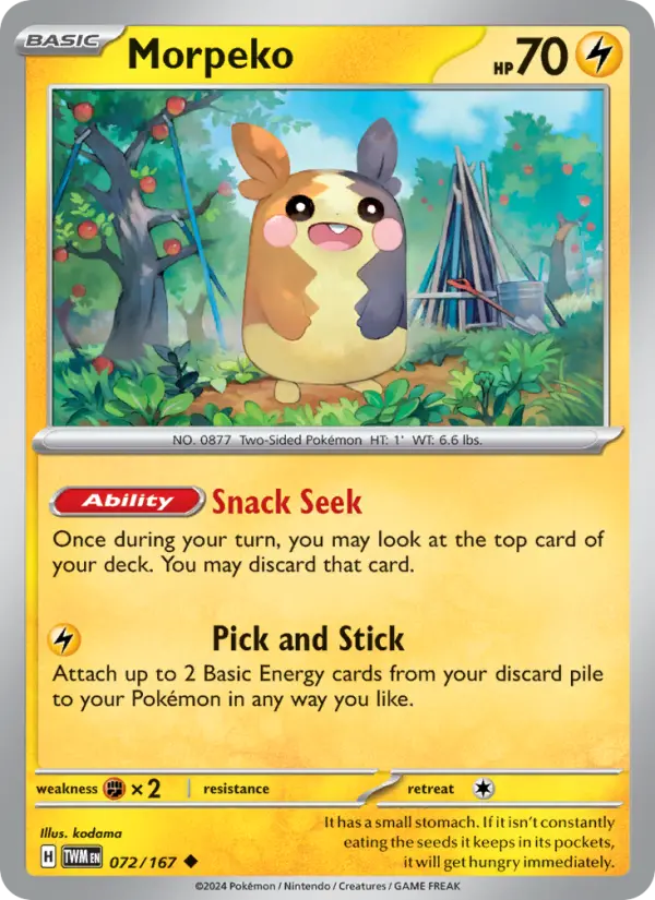 Morpeko, Twilight Masquerade #72
