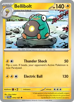 Bellibolt, Twilight Masquerade #74/167