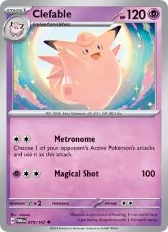 Clefable, Twilight Masquerade #79/167