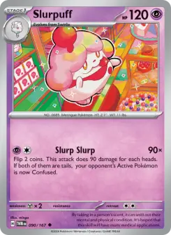Slurpuff, Twilight Masquerade #90/167