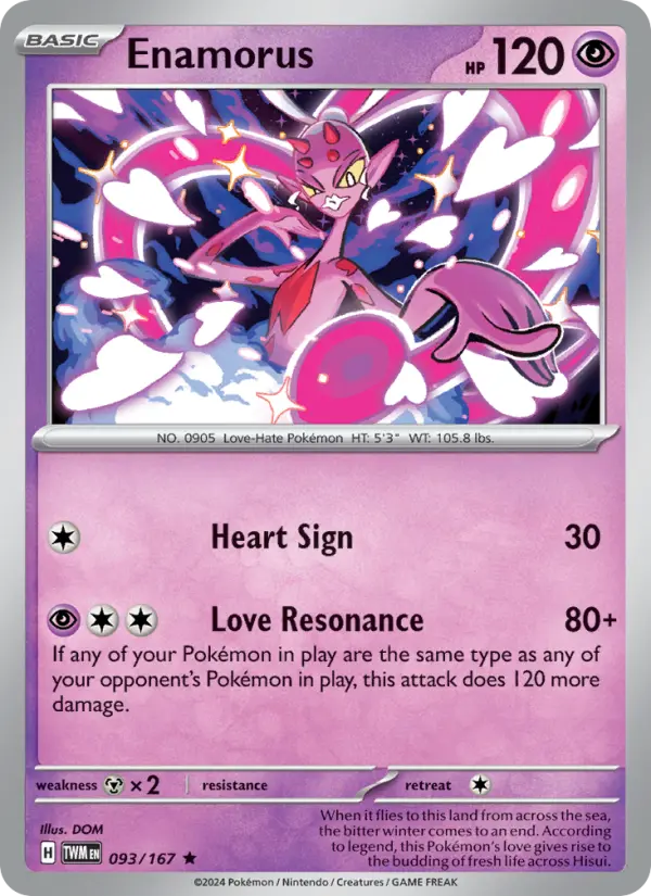 Enamorus, Twilight Masquerade #93