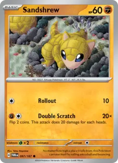 Sandshrew, Twilight Masquerade #97/167