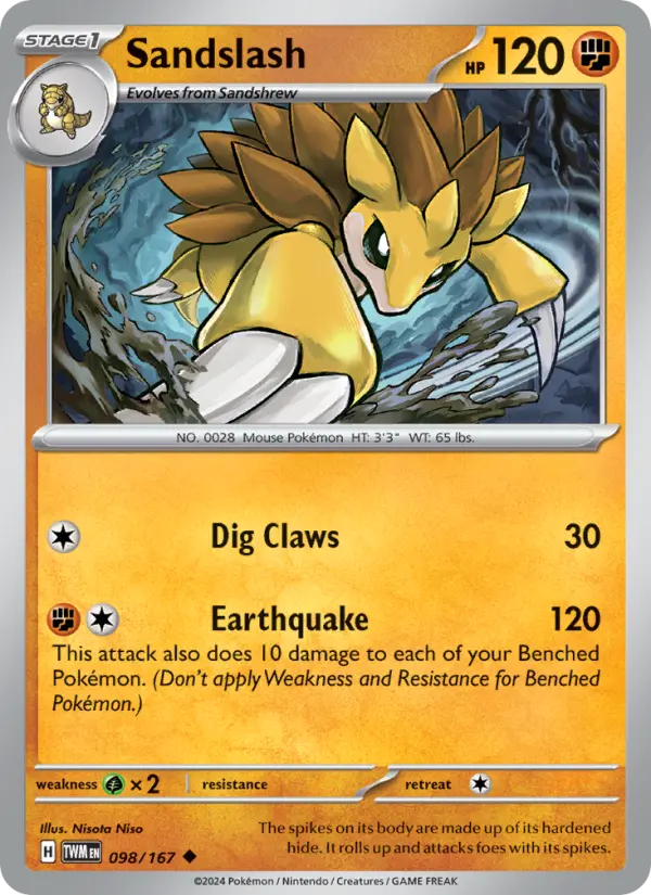 Sandslash, Twilight Masquerade #98