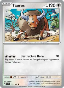 Tauros, Stellar Crown #112/142