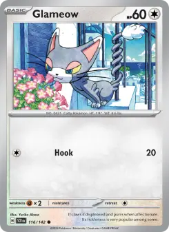 Glameow, Stellar Crown #116/142