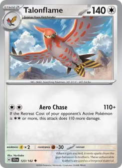 Talonflame, Stellar Crown #123/142