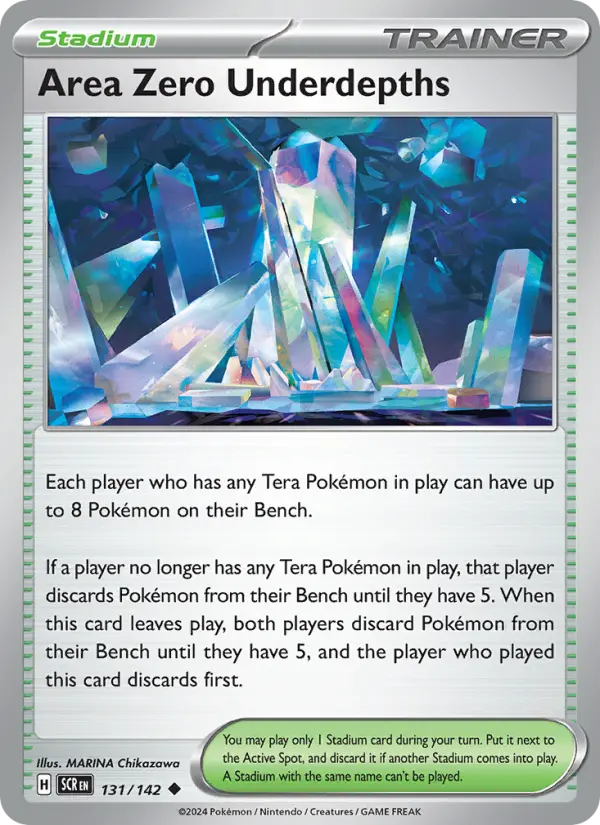 Area Zero Underdepths, Stellar Crown #131