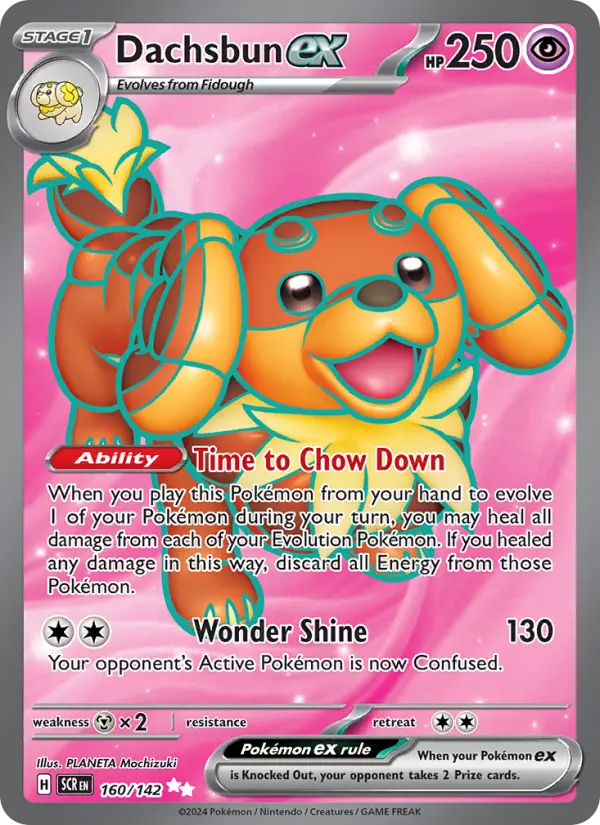Dachsbun ex, Stellar Crown #160