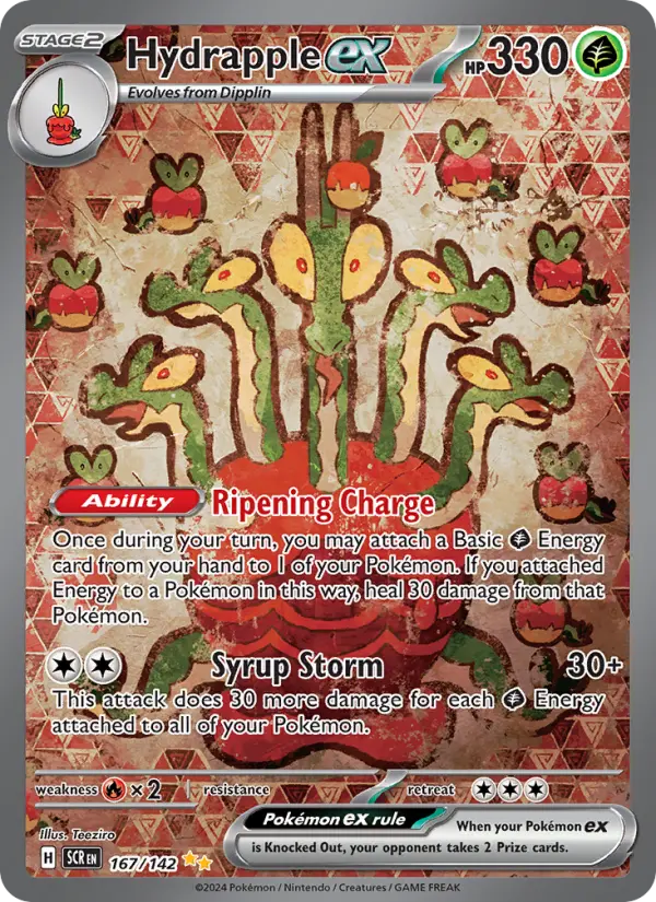 Hydrapple ex, Stellar Crown #167