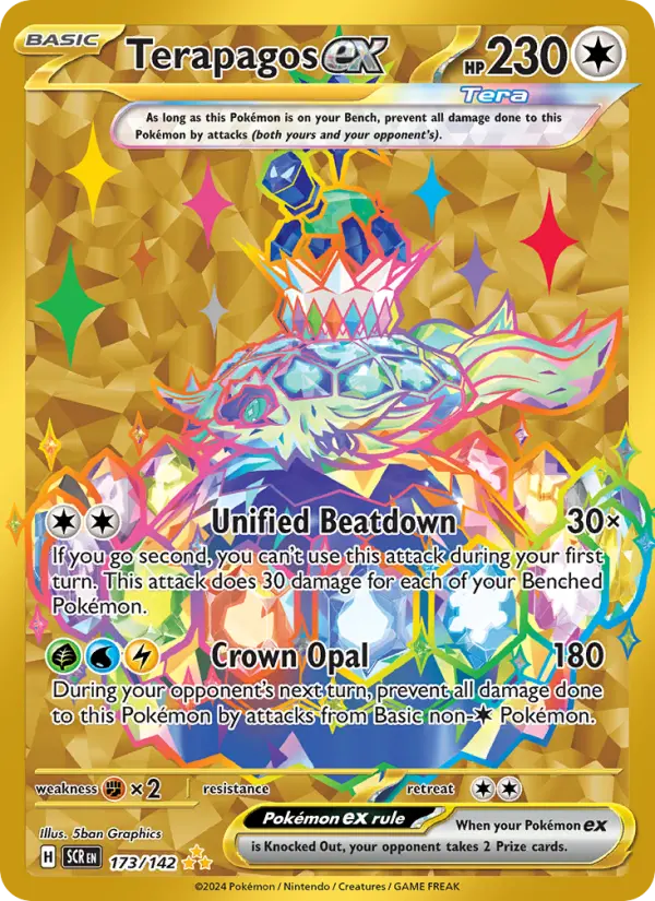 Terapagos ex, Stellar Crown #173