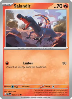 Salandit, Stellar Crown #23/142
