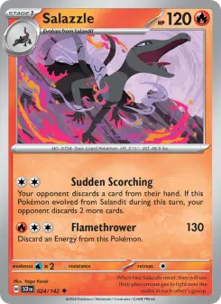 Salazzle, Stellar Crown #24/142