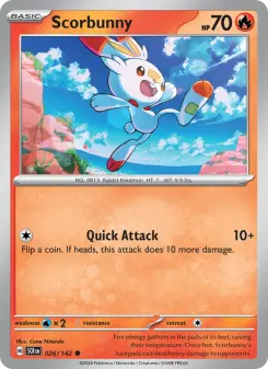 Scorbunny, Stellar Crown #26/142
