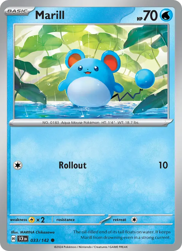 Marill, Stellar Crown #33
