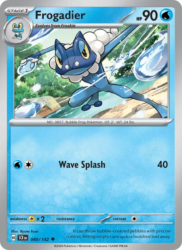 Frogadier, Stellar Crown #40