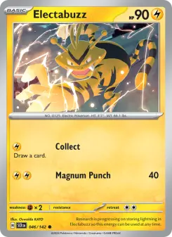 Electabuzz, Stellar Crown #46/142