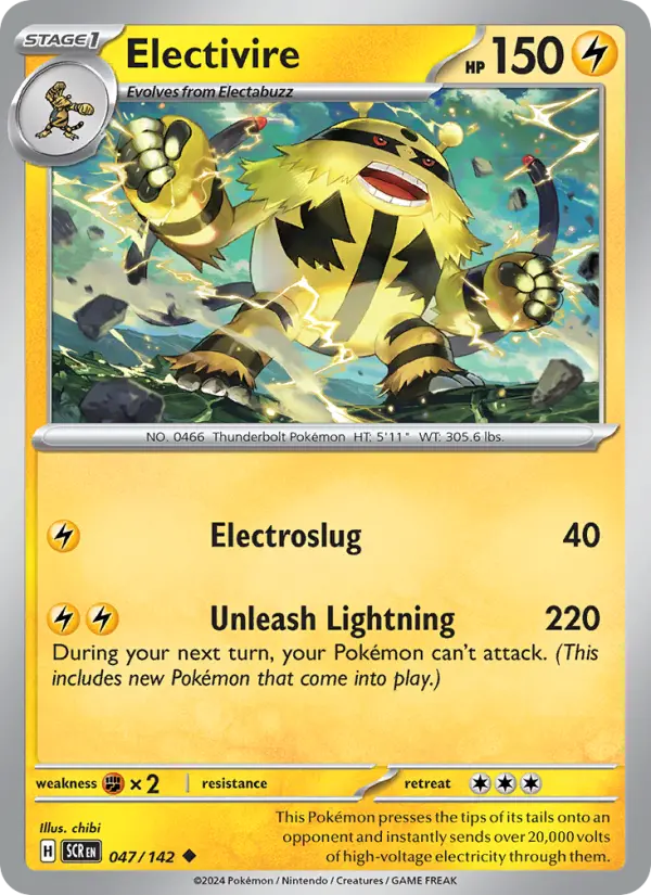 Electivire, Stellar Crown #47