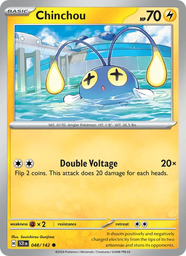 Chinchou, Stellar Crown #48