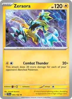 Zeraora, Stellar Crown #55/142