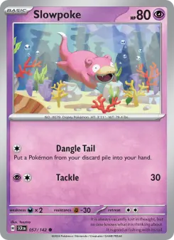 Slowpoke, Stellar Crown #57/142