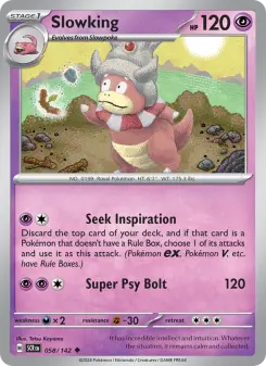 Slowking, Stellar Crown #58/142