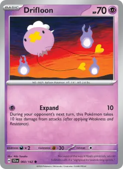 Drifloon, Stellar Crown #60/142