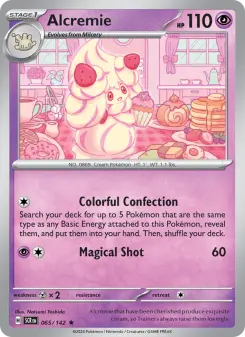 Alcremie, Stellar Crown #65/142
