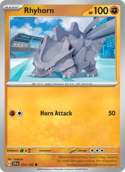 Rhyhorn, Stellar Crown #74/142