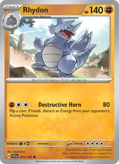 Rhydon, Stellar Crown #75/142