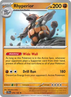 Rhyperior, Stellar Crown #76/142