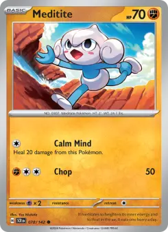 Meditite, Stellar Crown #78/142