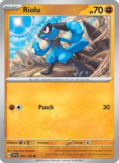 Riolu, Stellar Crown #81/142