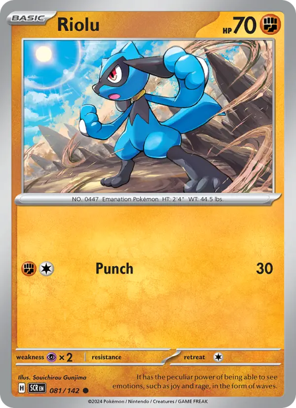 Riolu, Stellar Crown #81
