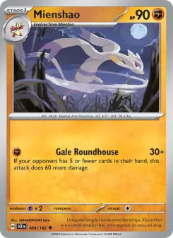 Mienshao, Stellar Crown #84/142