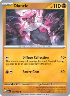 Diancie, Stellar Crown #86/142