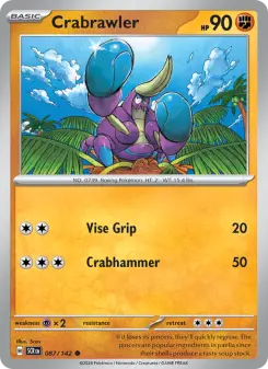 Crabrawler, Stellar Crown #87/142