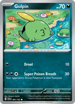 Gulpin, Stellar Crown #91/142