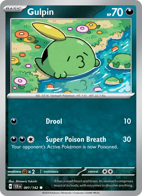 Gulpin, Stellar Crown #91