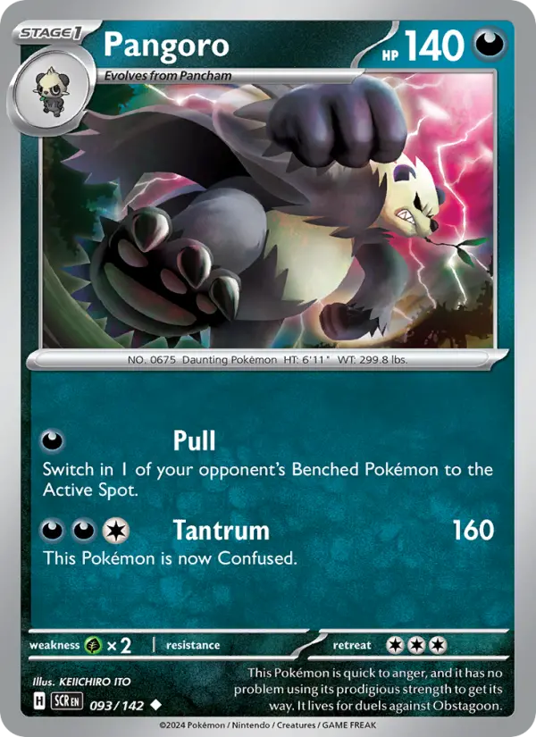 Pangoro, Stellar Crown #93